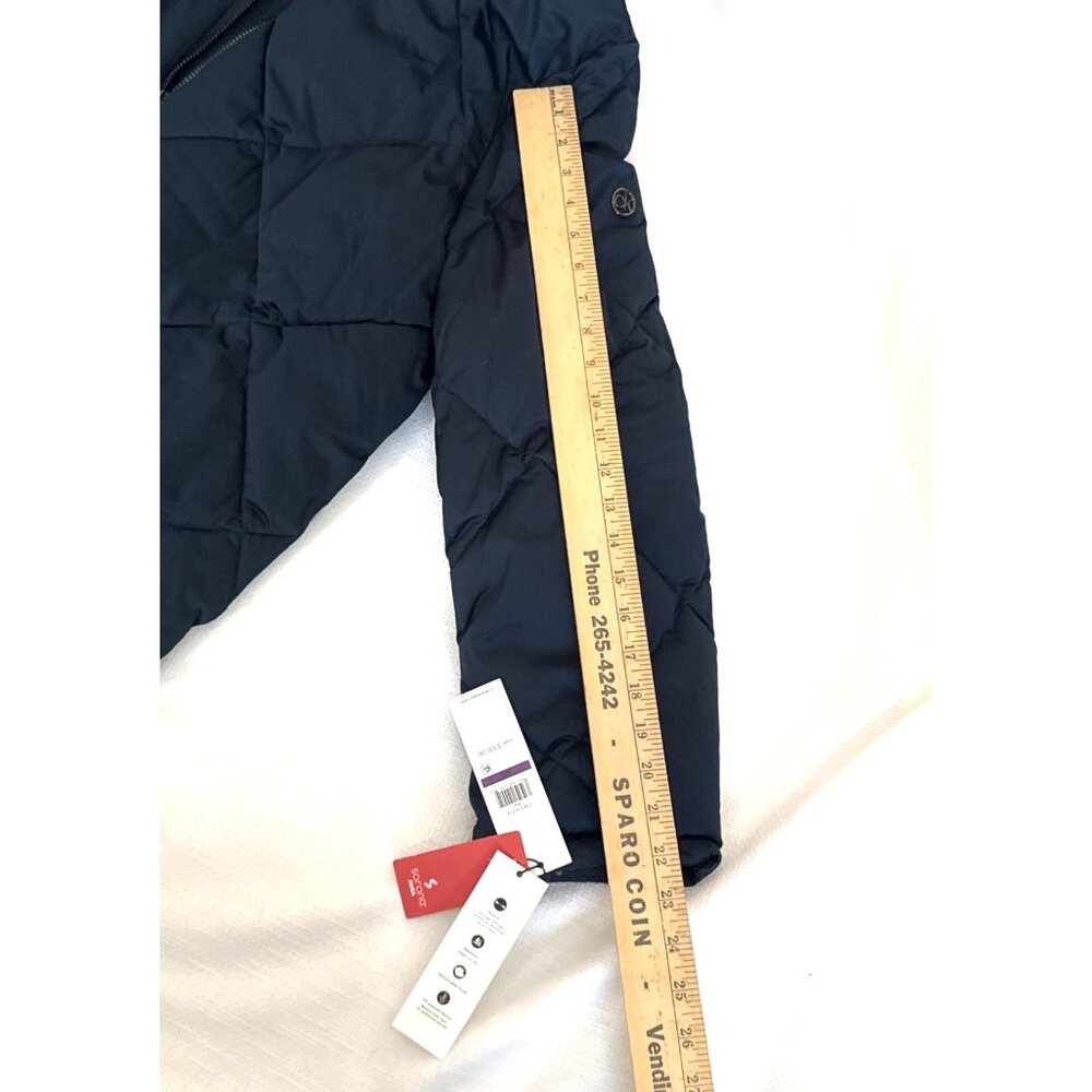 Navy blue double extra large quilted puffer, Calvin Klein jacket NWT, $300 MSRP - Picture 5 of 12
